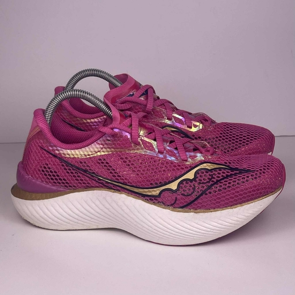 Saucony Endorphin Pro Running Shoes Womens Size Pink